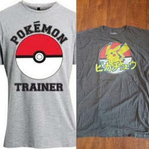 Pokemon shirts